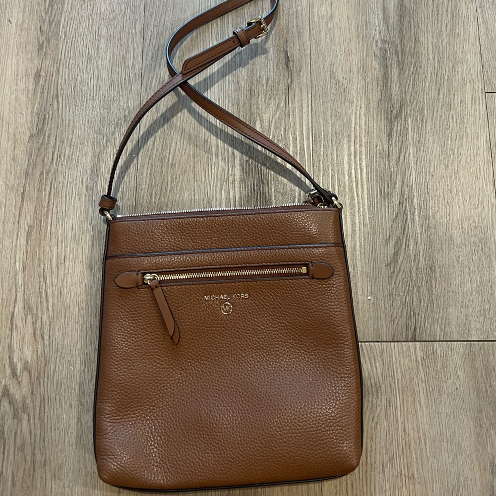 Michael Kors Jet Set Crossbody (Brown)